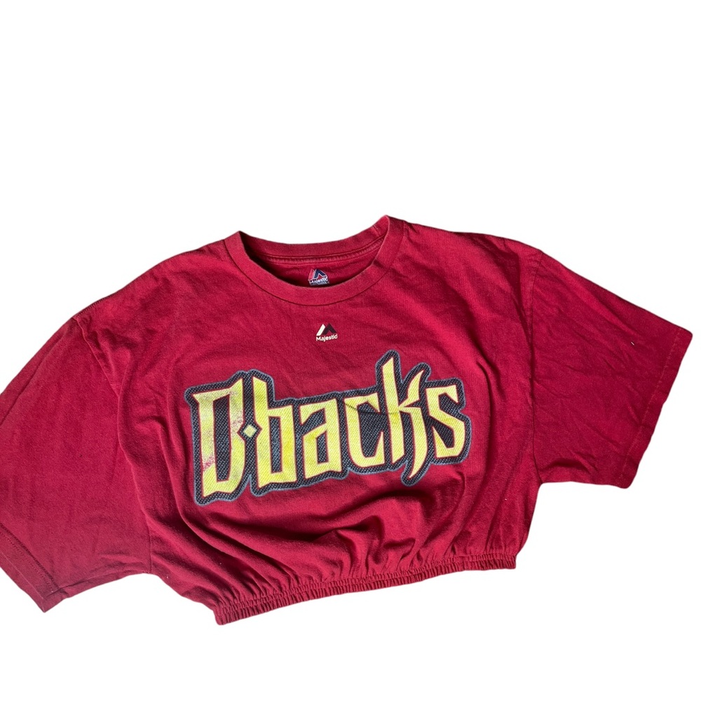 Arizona Diamondbacks Reworked Crop Top - Picture 3 of 4